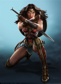 Wonder Woman Illustration